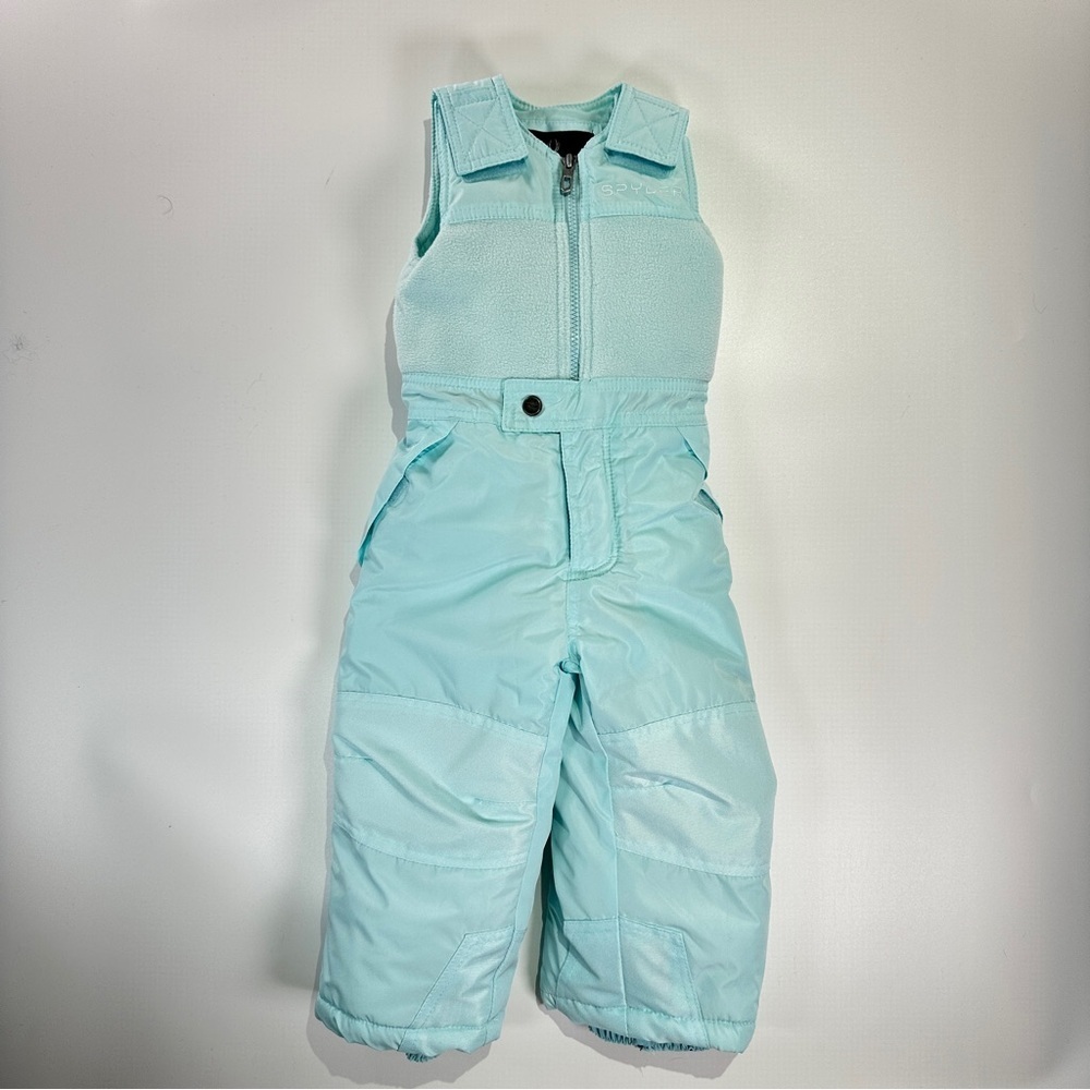 Spyder toddler snow bibs insulated fleece lined 2T - Picture 2 of 15